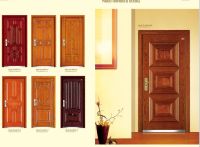 steel wood composited door
