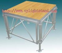 aluminum stage, assembly stage, portable stage