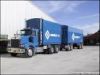 truck trailers with air bag suspension , container carrier