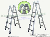 Aluminum multipurpose ladders