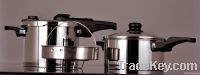 Patent Stainless Steel Pressure Cooker Twin