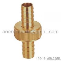 Brass pipe fitting