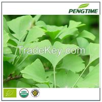 Organic ginkgo leaf