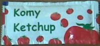 Tomato Ketchup Sachet From Egypt