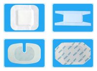 Transparent semi-permeable/island /adhesive wound Dressing
