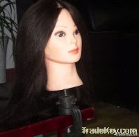 Cheap Synthetic Hair Manikin head(mannequin head) for Salon and School