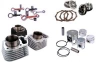 Engine Parts Connecting Rods, Pison