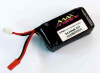 MAX FORCE 25C/900mAh/11.1V 3S1P Li-polymer Battery