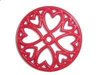 cast iron cookware trivet, pot holder, pot mat