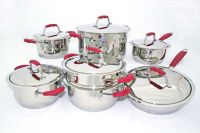 13 Pcs Wide Cut Edge Cookware