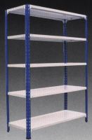 Light duty angle steel racking/slotted angle shelving