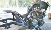 Custom Motorcycle Gas Tank