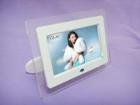 7'' digital photo frame with JPEG, MP3, AVI, WMA and MPEG US$25/PCS