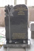 Carving Headstone