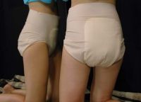 Vinyl, Rubber, Or Latex Pants In