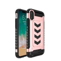 Unique design PC TPU shield case for iPhone X 10