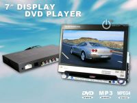 7" Fully Motorized Colour TFT LCD Car TV Monitor DVD VCD Player