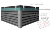 GT-18-76 Corrugated Aluminium Cladding Profile