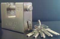 Rectangle Type Padlock