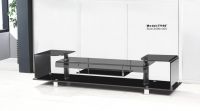 BENDING GLASS TV STAND