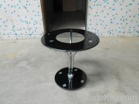 Glass coffee table