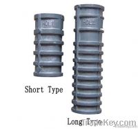 Lag Screw Shield Zinc alloy