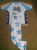 Sublimated baseball uniform