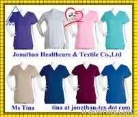 OEM medical scrub tops/nurse scrub uniforms
