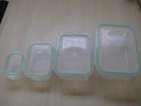 Pyrex Glass Storage Set(rectangular