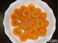 Canned apricot