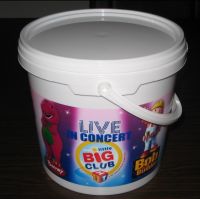 3.8Litre/1gallon round bucket