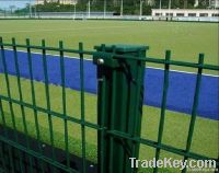 PVC coated welded double wire fence From China