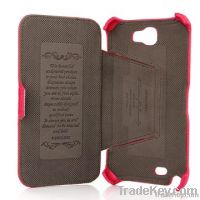 Cases for Samsung Galaxy Note , Made of PU Leather