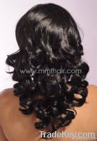 full lace wig of spiral curl