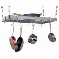 Hanging rectangular pot rack From China