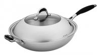 3Ply  Stainless Steel Wok