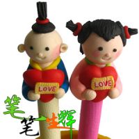 FIMO Pen Doll Pen  Gift Pen