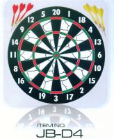 flocked dartboard