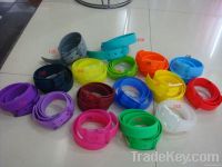 fragrance belt, plastic belt, silione colorful belt