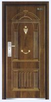 steel wooden composited door