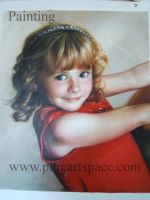 portrait oil paintings, kid portrait, wedding portrait paintings