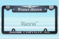 car license plates frames