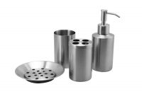 Stainless Steel Bathroom Set