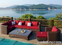 Outdoor Rattan Sofa Set