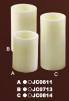 Pillars Round LED candle