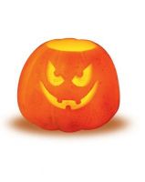 Pumpkin LED candle