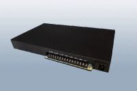 CCTV power supply  DC 12V 8Amp 8ways cctv 1U rack mount power supply