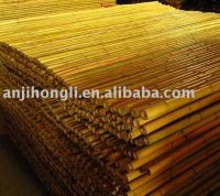 Natural Bamboo Fence 2"