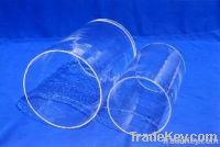 Transparent Quartz glass Tube