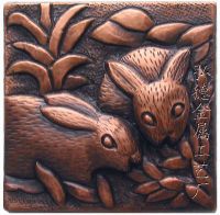 Copper tiles